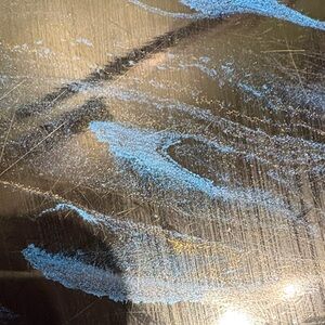 Abstract Blue and Gold Art Print